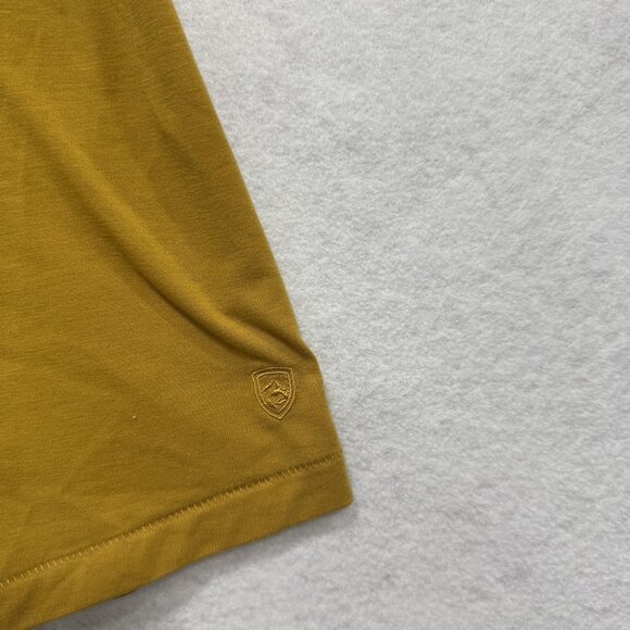 Kuhl Tank Top Womens Medium Yellow Mustard Recycled Polyester Spandex 20S 8454 - Picture 10 of 11